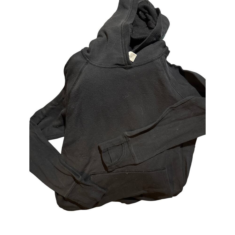 ATHLETA GIRL black pullover hoodie size 12